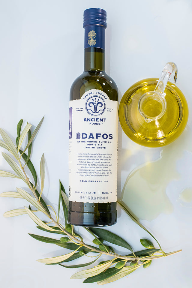 ÉDAFOS PDO Extra Virgin Greek Olive Oil - 500ml Bottle ÉDAFOS PDO Extra Virgin Greek Olive Oil - 500ml Bottle